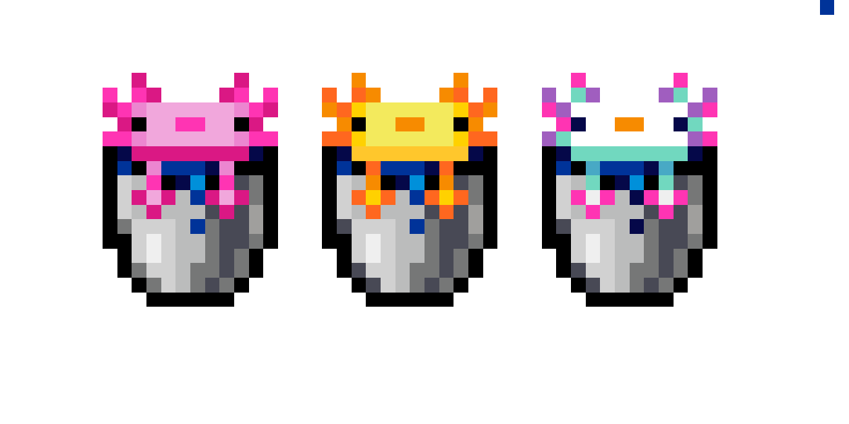 Minecraft Axolotlar