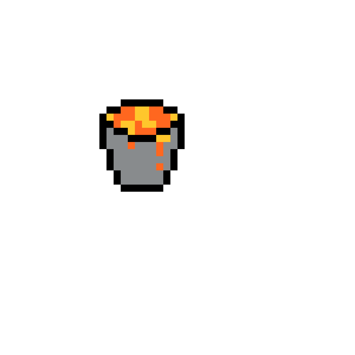 Minecraft lavahink