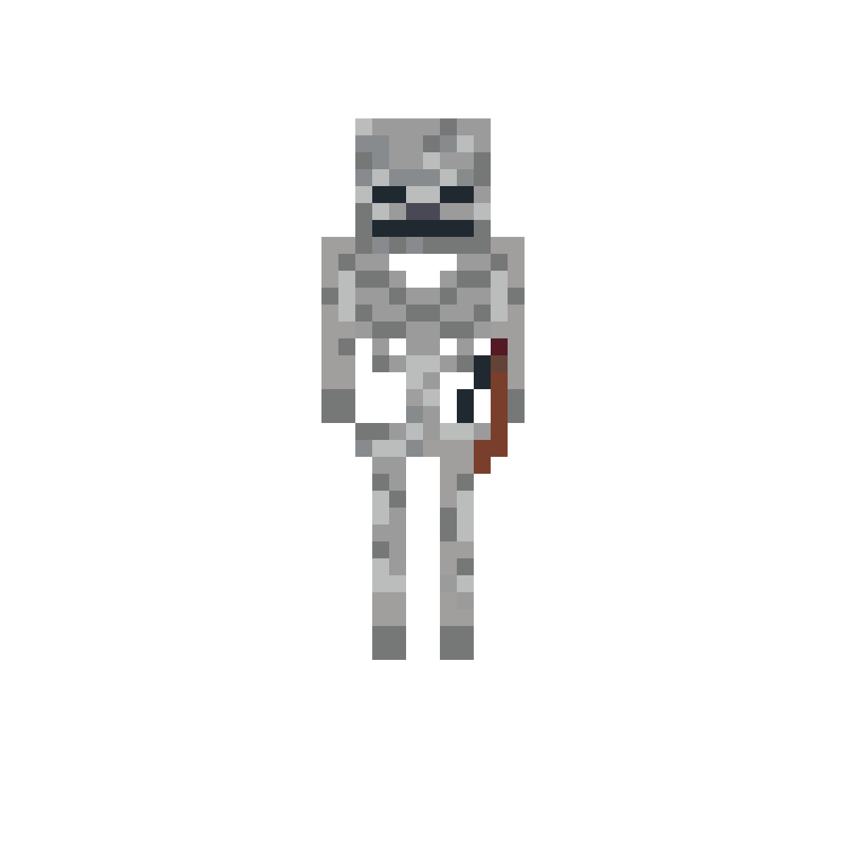 Minecraft Skeleton skelett :D