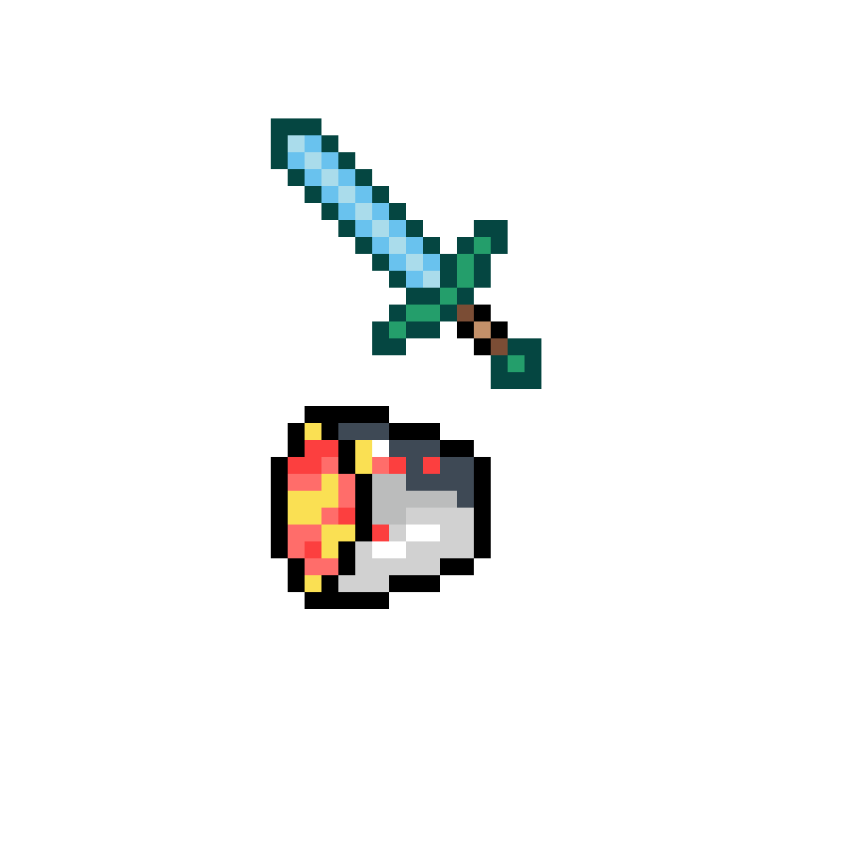 Minecraft svärd