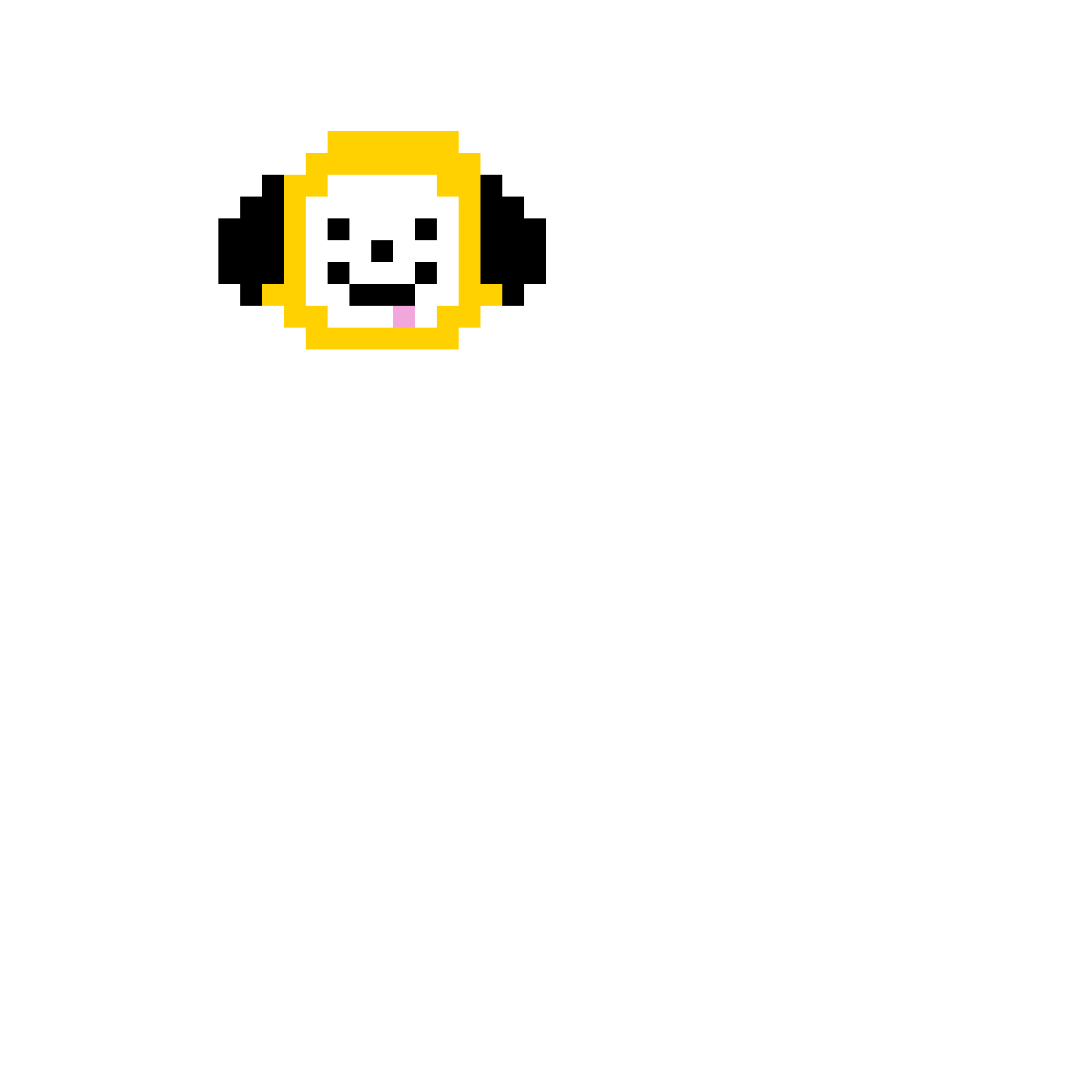 Pärlplatta mönster för Chimmy Head BT21