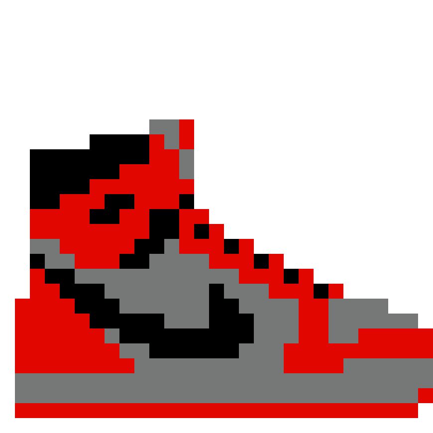 Pärlplatta mönster för NIKE JORDAN