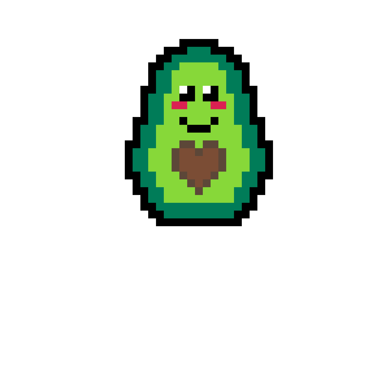 Pärlplatta mönster för Palta Cute :3