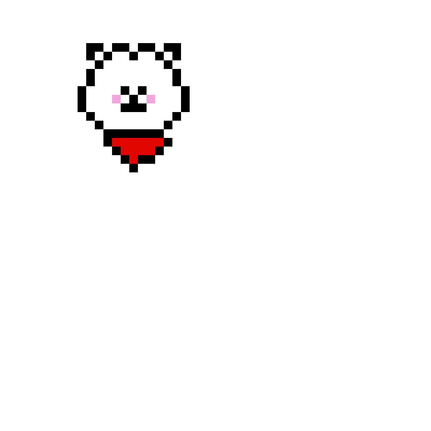 Pärlplatta mönster för Rj BT21 head