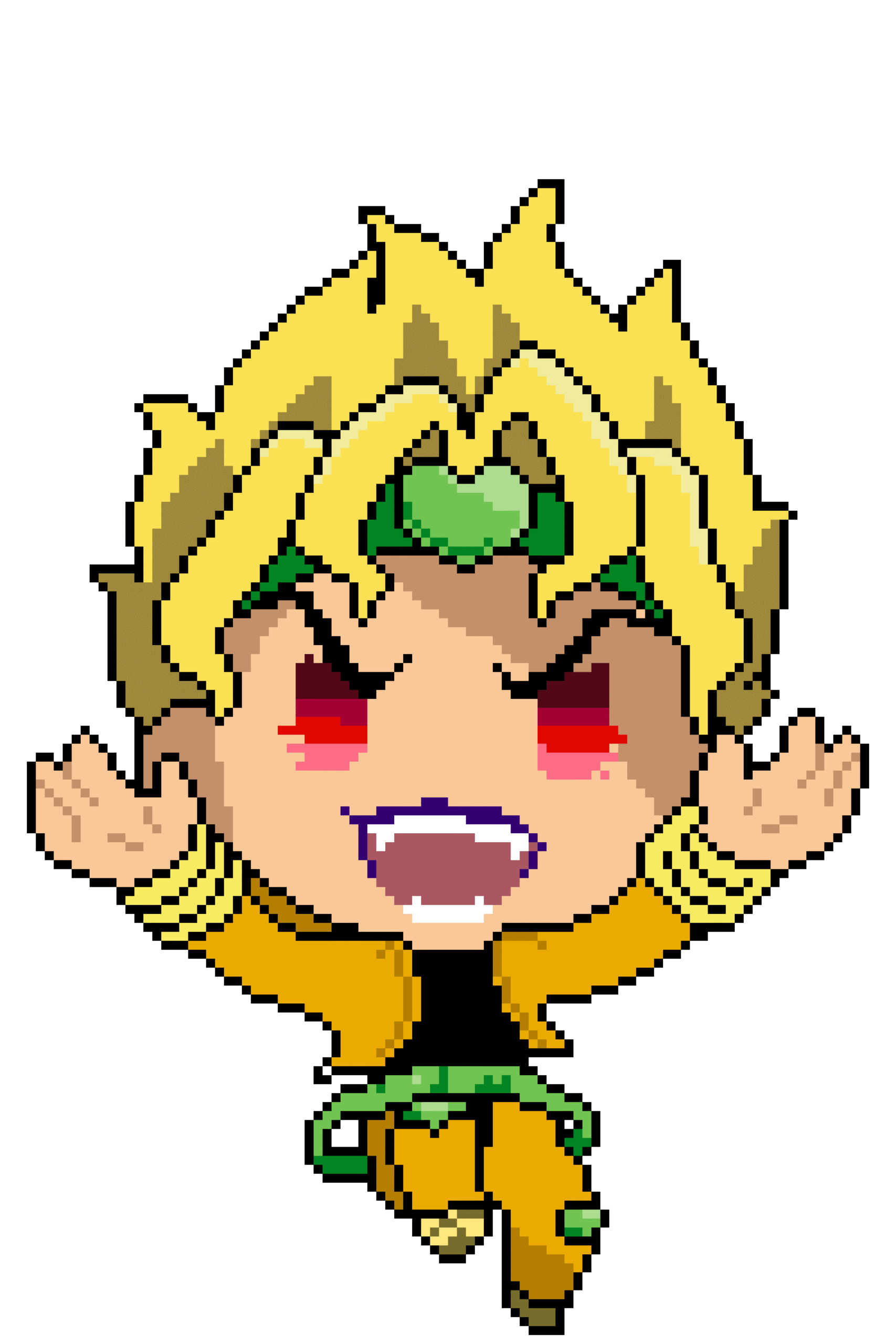 Pärlplatta mönster för Dio Jojos Bizarre Adventure Pitter Patter Pop