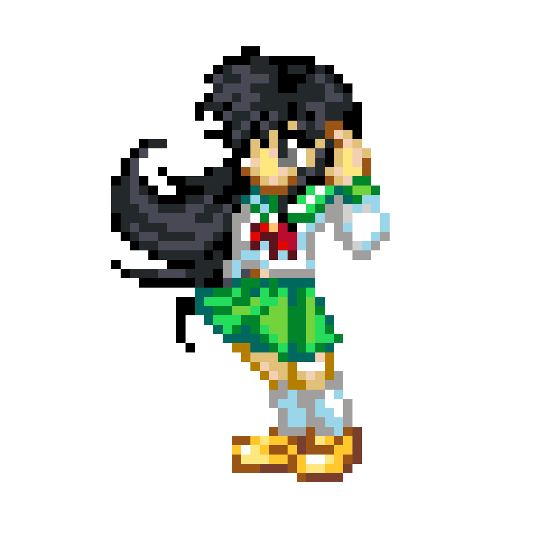 Pärlplatta mönster för Kagome