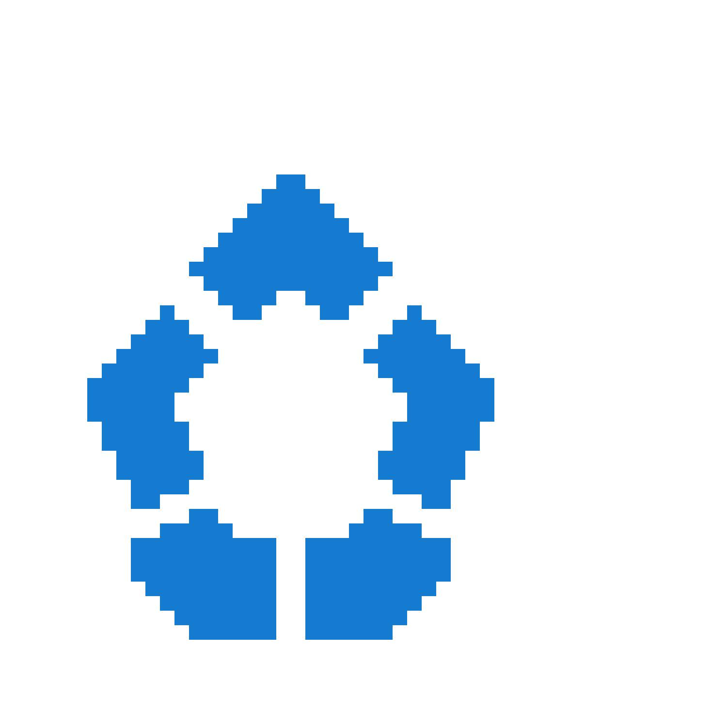 Pärlplatta mönster för Logo Blue Lock