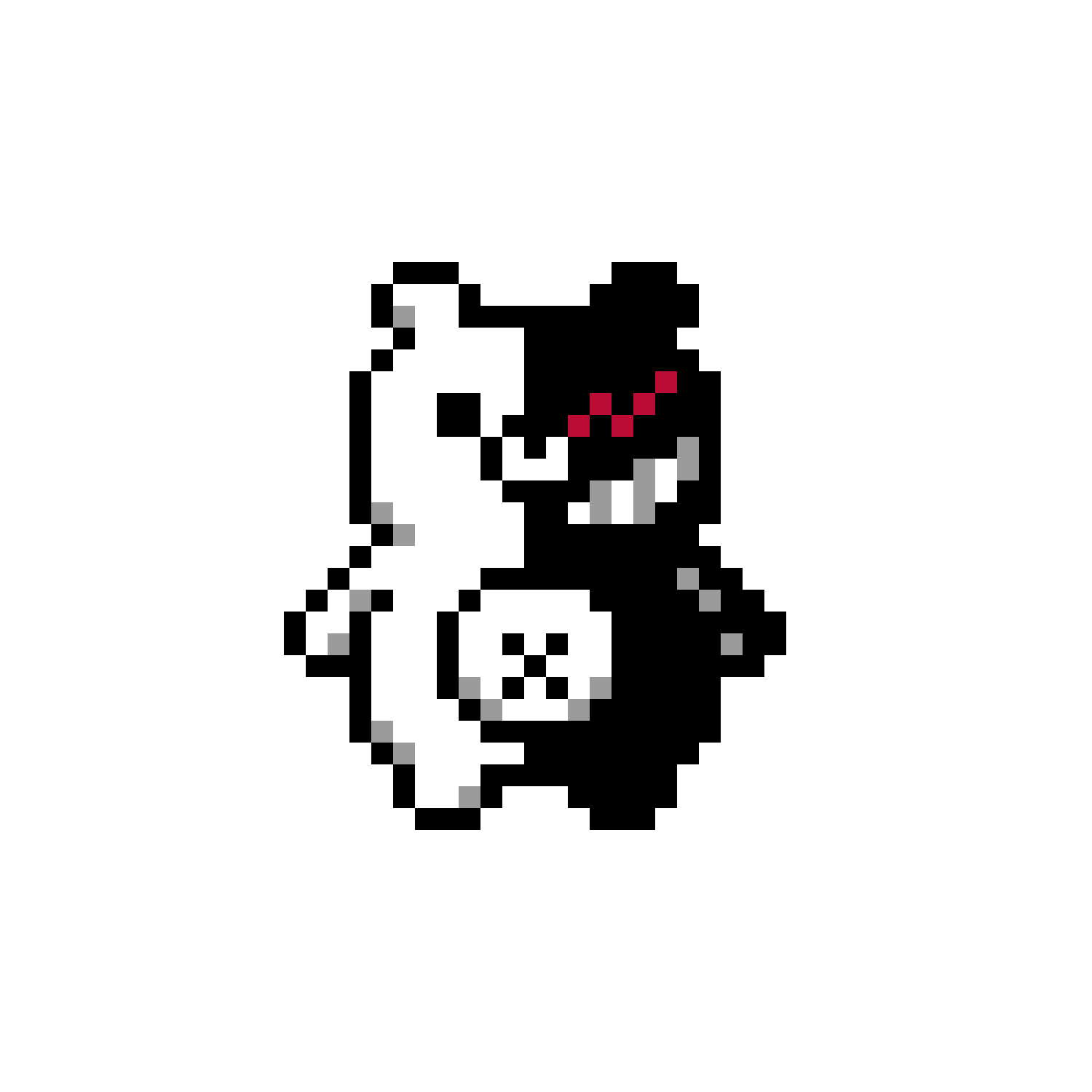 Pärlplatta mönster för Monokuma