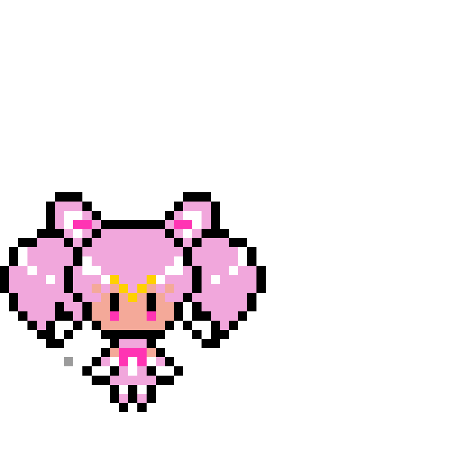 Pärlplatta mönster för Sailor Chibi Moon