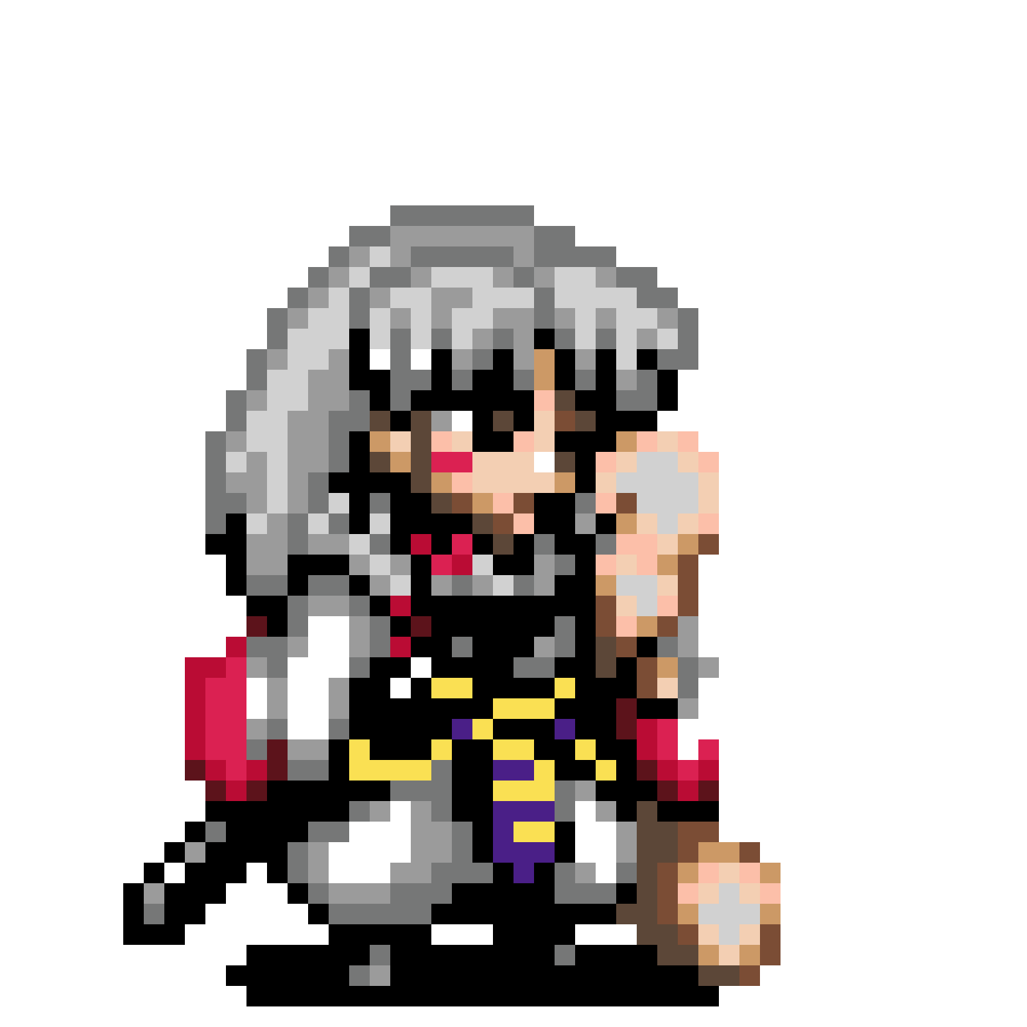 Pärlplatta mönster för Sesshomaru - Inuyasha