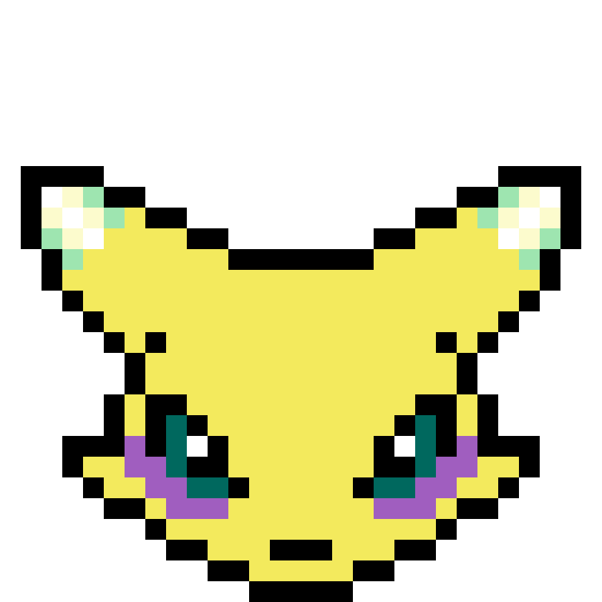 Pärlplatta mönster för Renamon