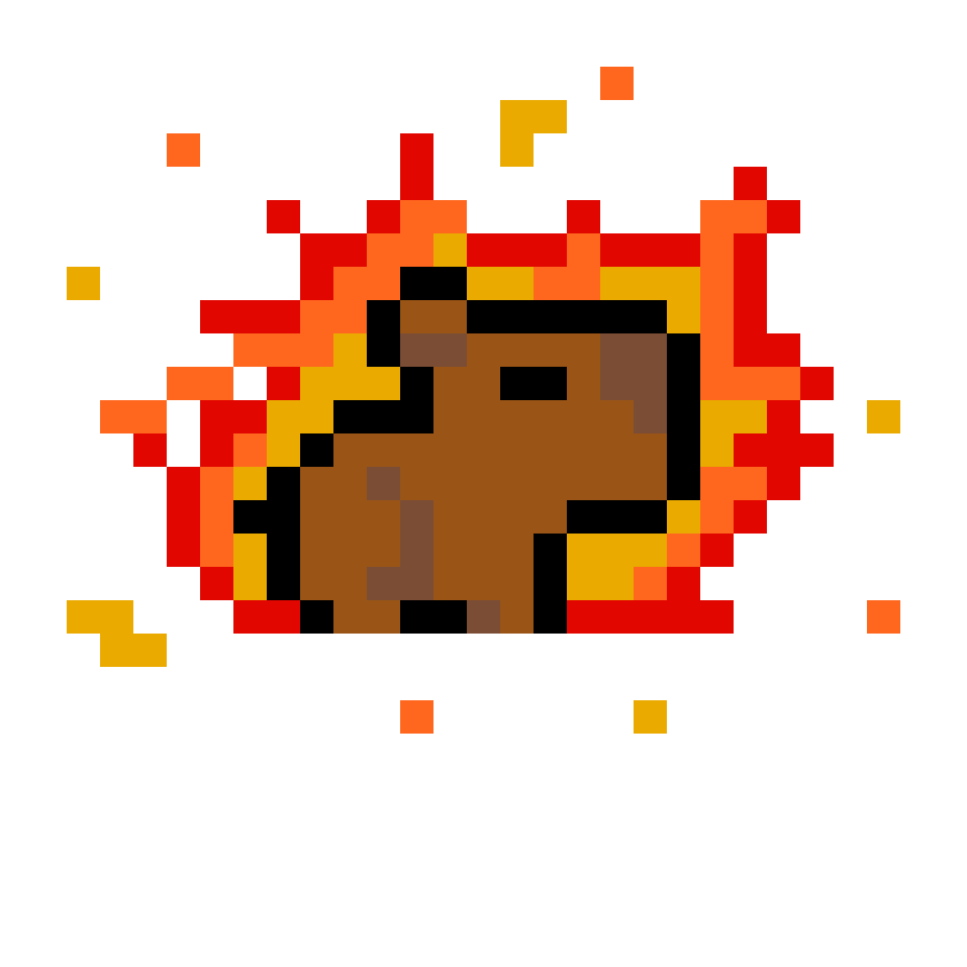 Pärlplatta mönster för Capybara