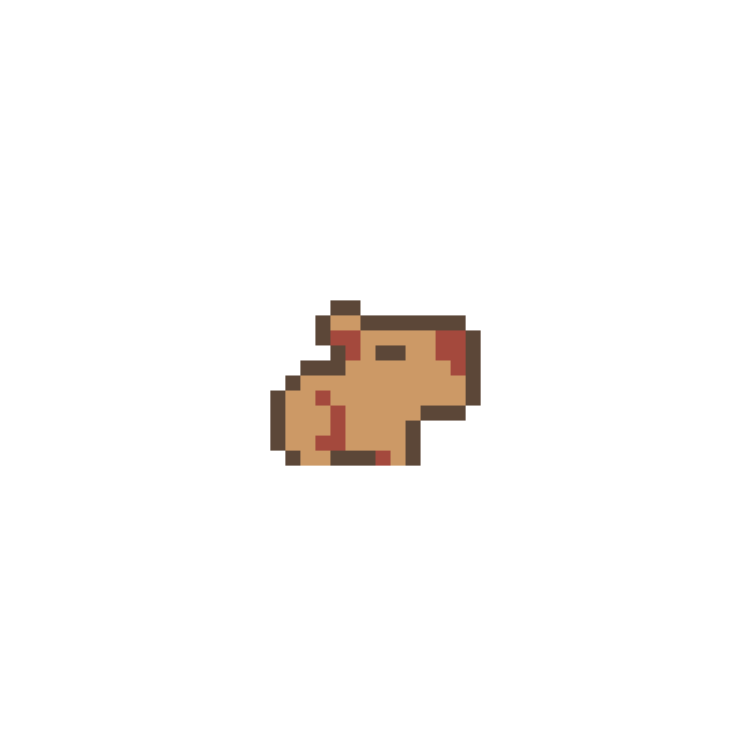 Pärlplatta mönster för Capybara