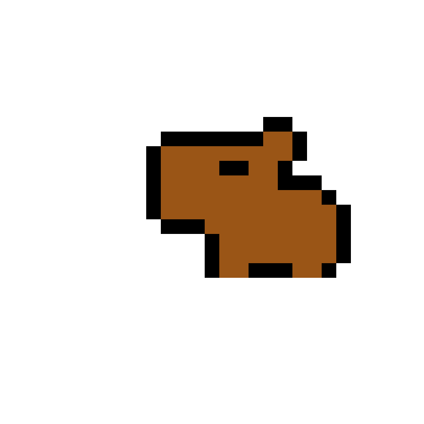 Pärlplatta mönster för Capybara