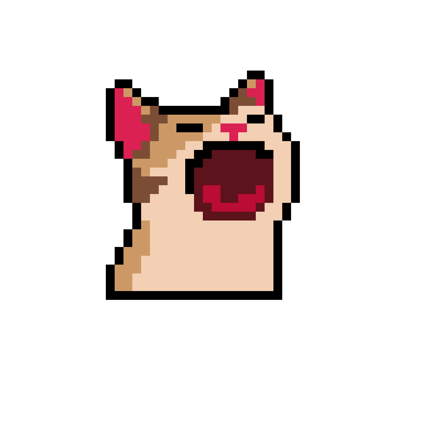 Pärlplatta mönster för katt :0