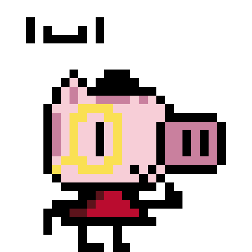 Pärlplatta mönster för Peppa la mas Fachera