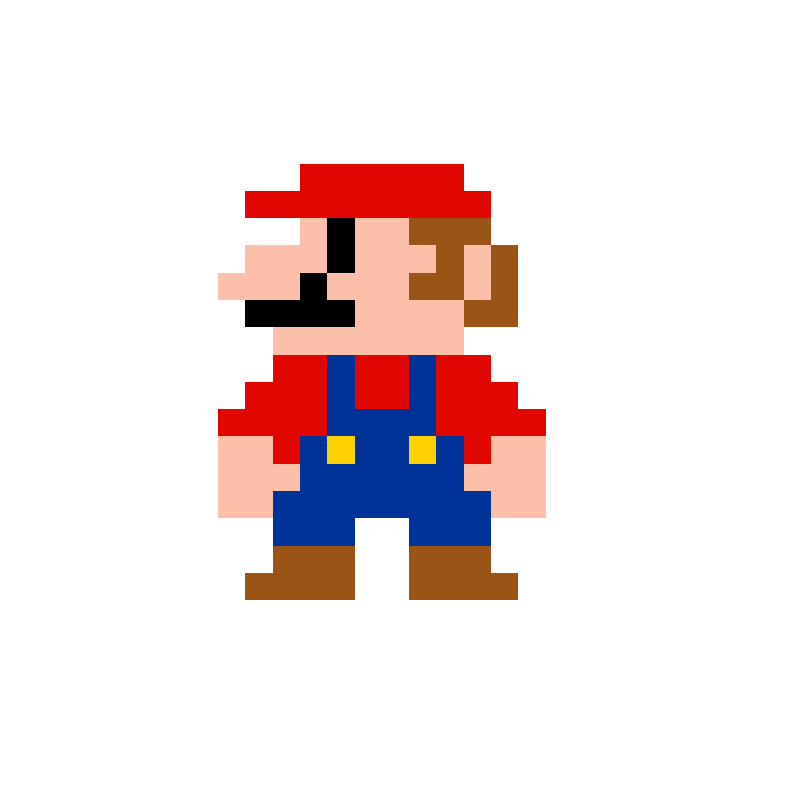 Pärlplatta mönster för Mario Bros