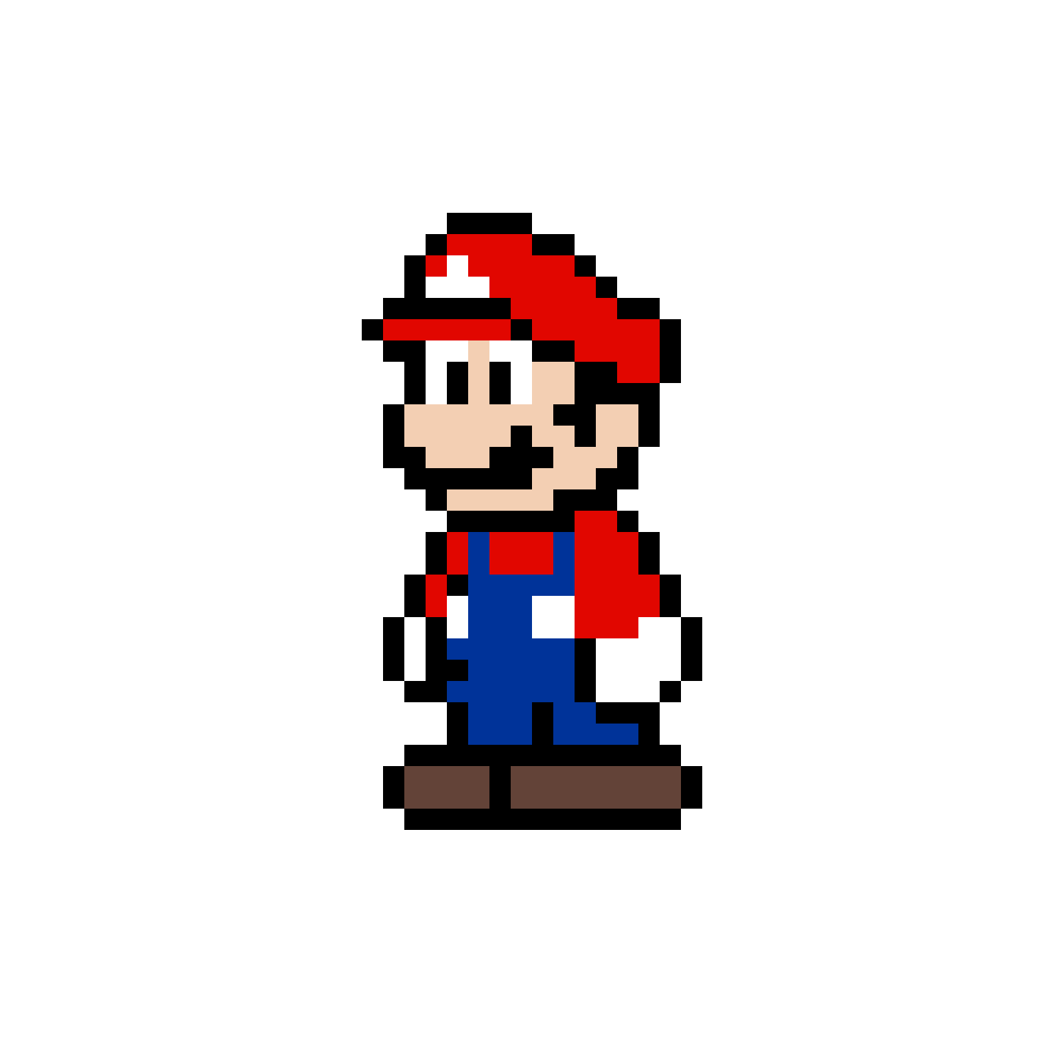 Pärlplatta mönster för Mario Bros