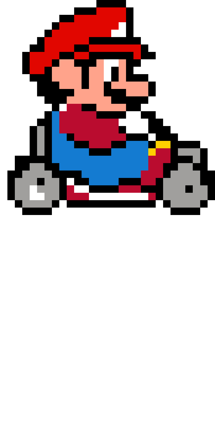 Pärlplatta mönster för mario bros
