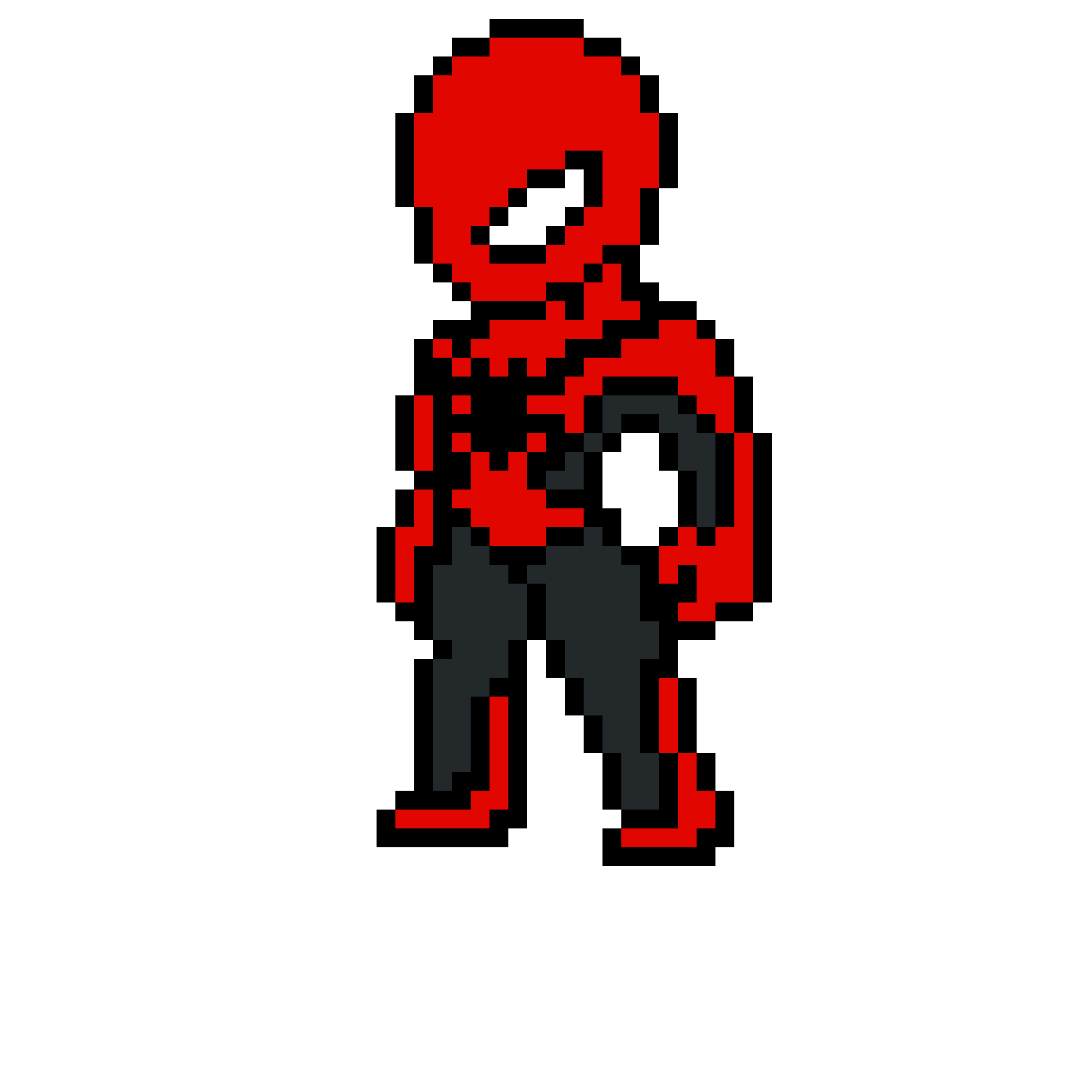 Pärlplatta mönster för Spiderman 1.3