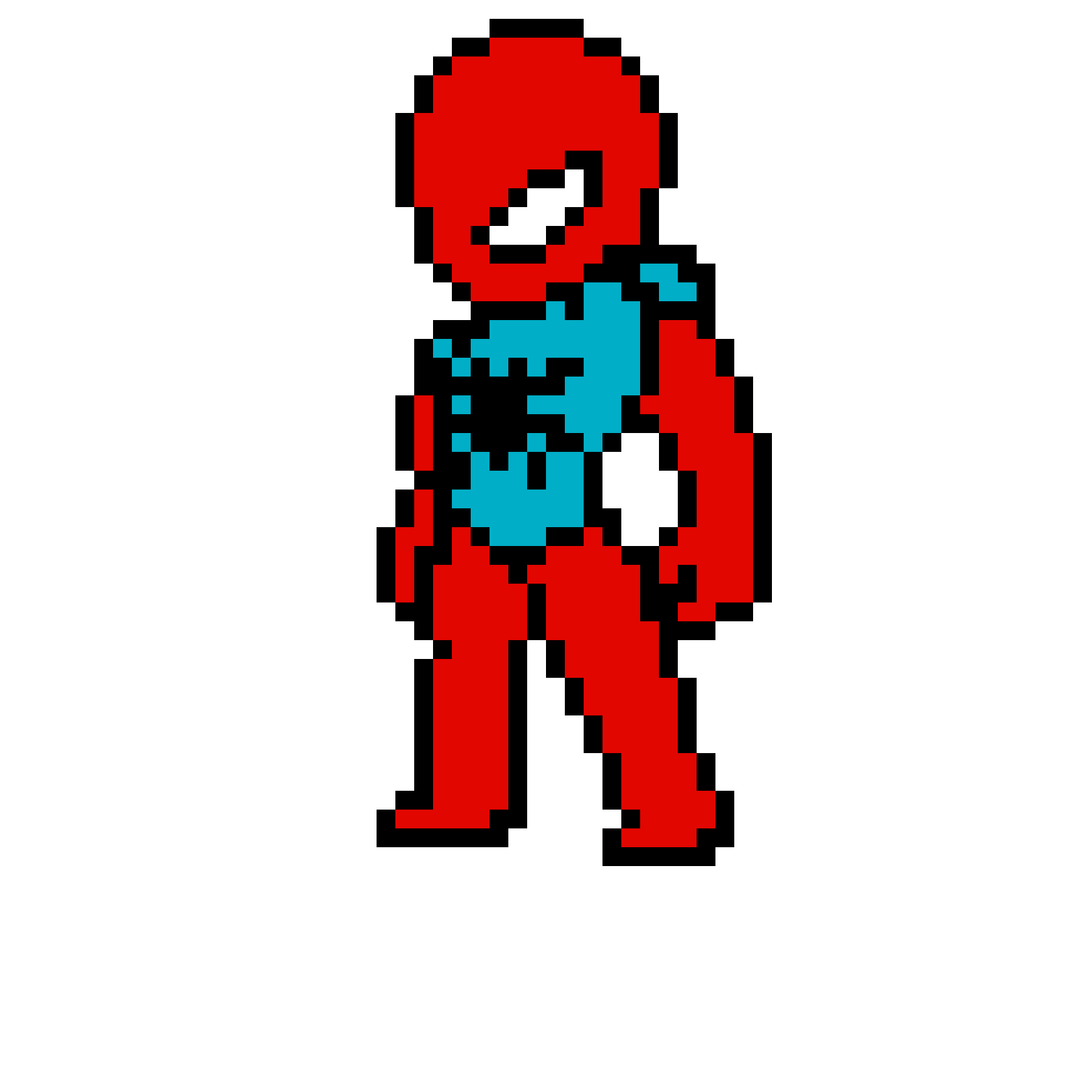 Pärlplatta mönster för Spiderman 1.6