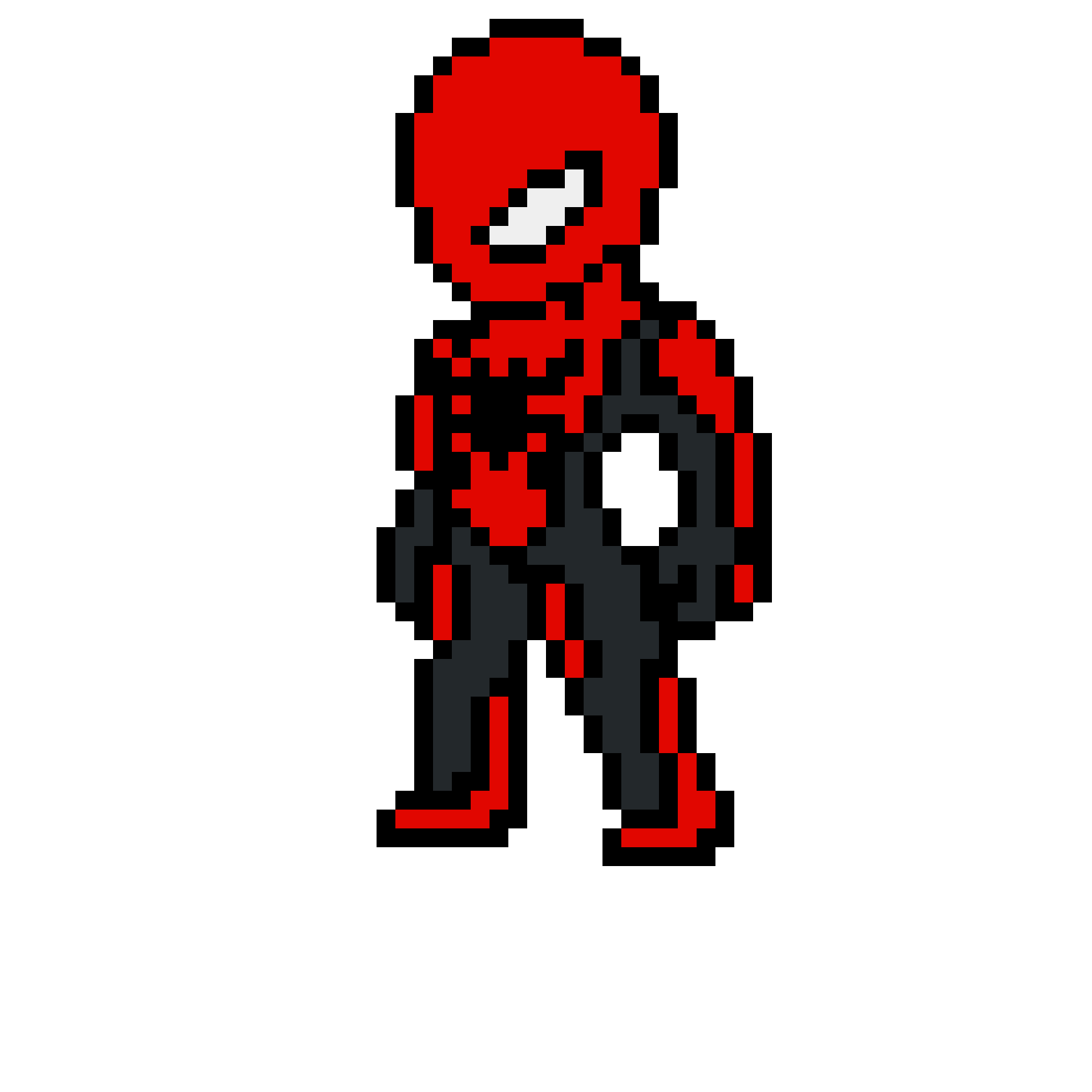 Pärlplatta mönster för Spiderman 1.6
