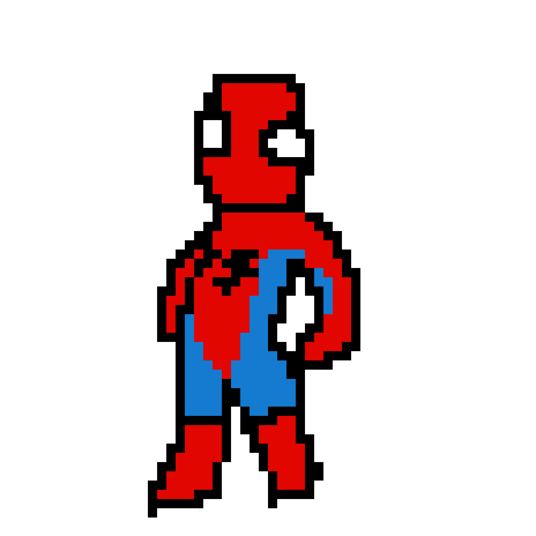 Pärlplatta mönster för Spiderman Troll