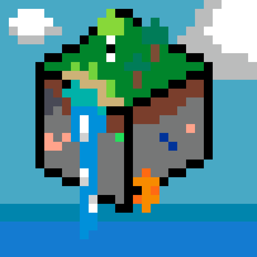 Pärlplatta mönster för Minecraft