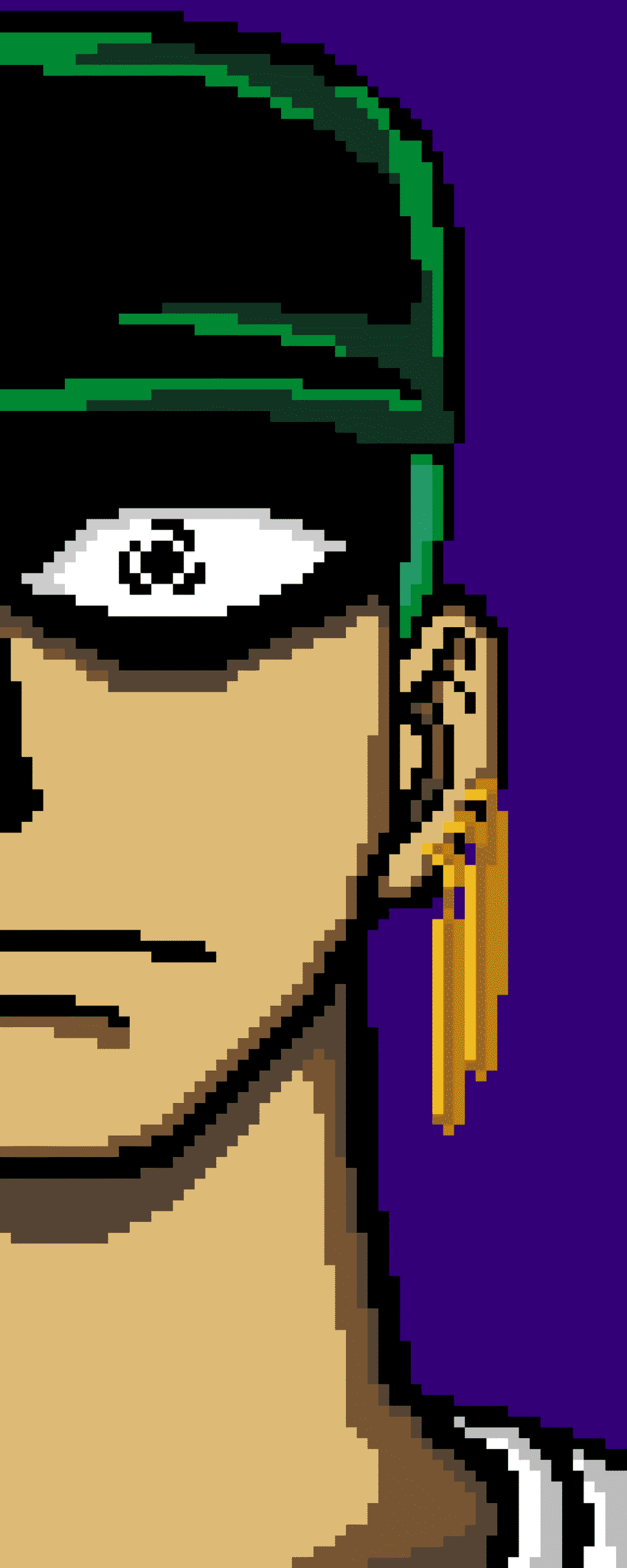 Pärlplatta mönster för Zoro Roronoa