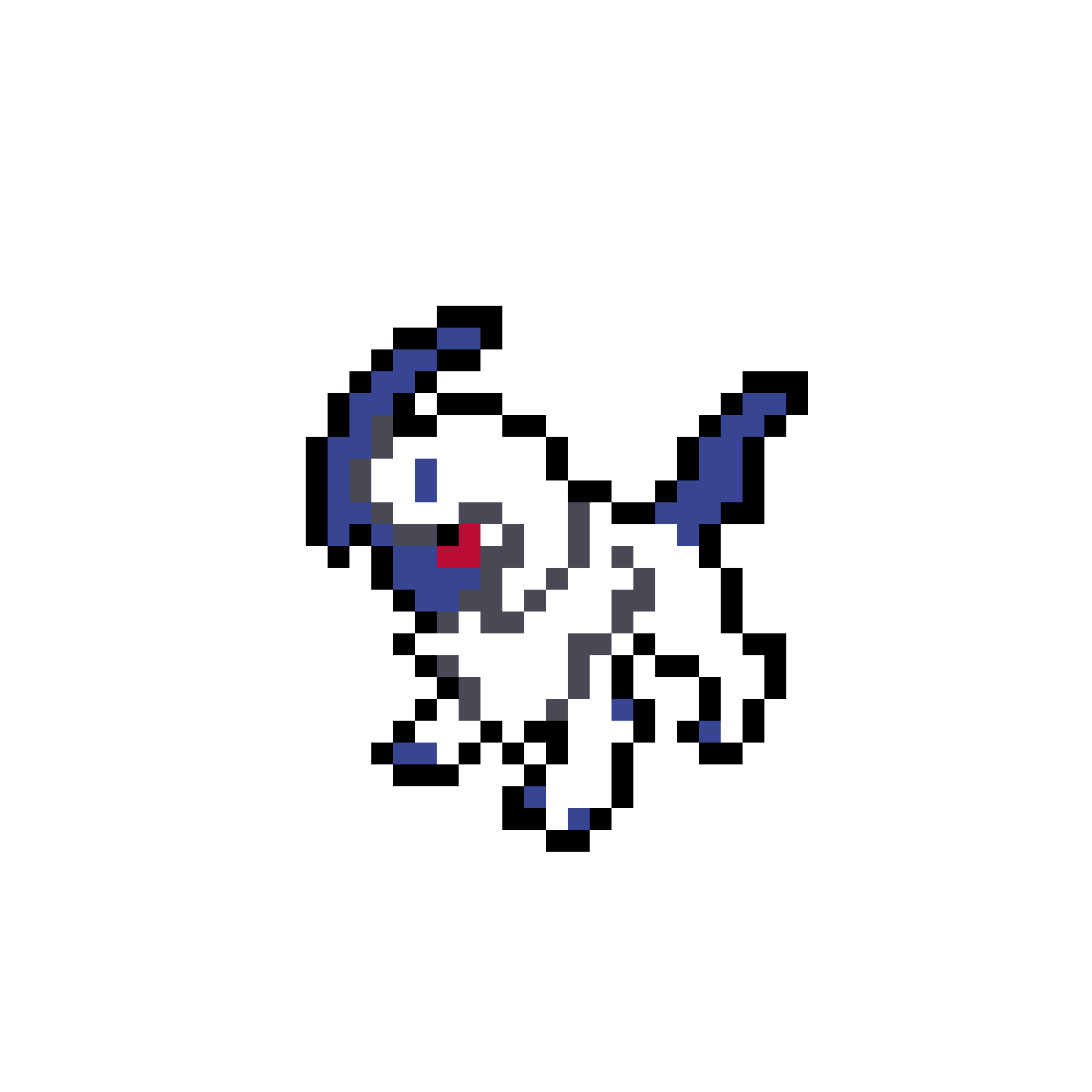 Pärlplatta mönster för Absol