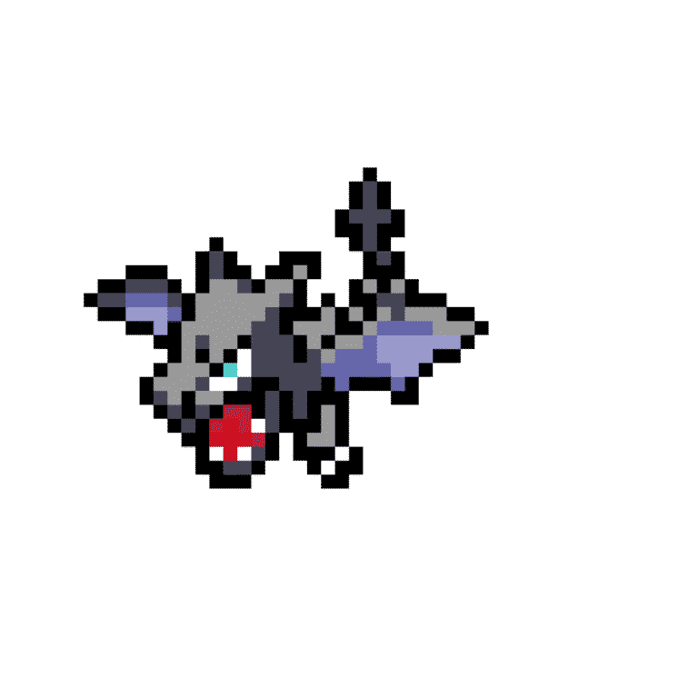 Aerodactyl – Pokemon Pärlplatta Mönster