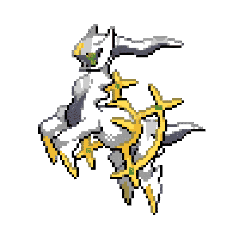 Arceus – Pokemon Pärlplatta Mönster
