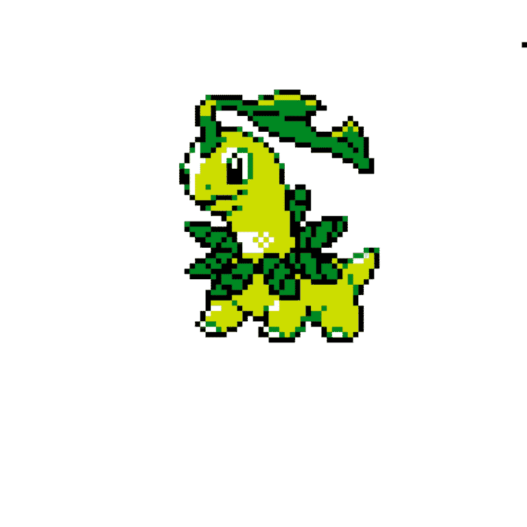 Bayleef pokemon crystal – Pokemon Pärlplatta Mönster