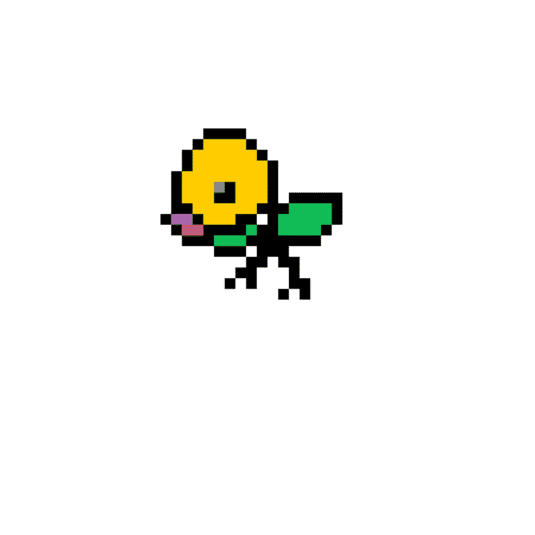 Bellsprout – Pokemon Pärlplatta Mönster