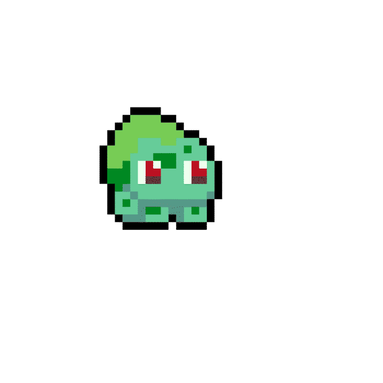 Bulbasaur – Pokemon Pärlplatta Mönster