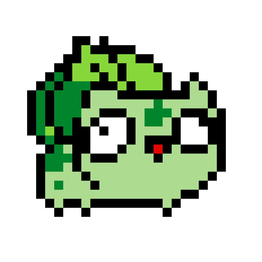 Pärlplatta mönster för bulbasaur retrasao