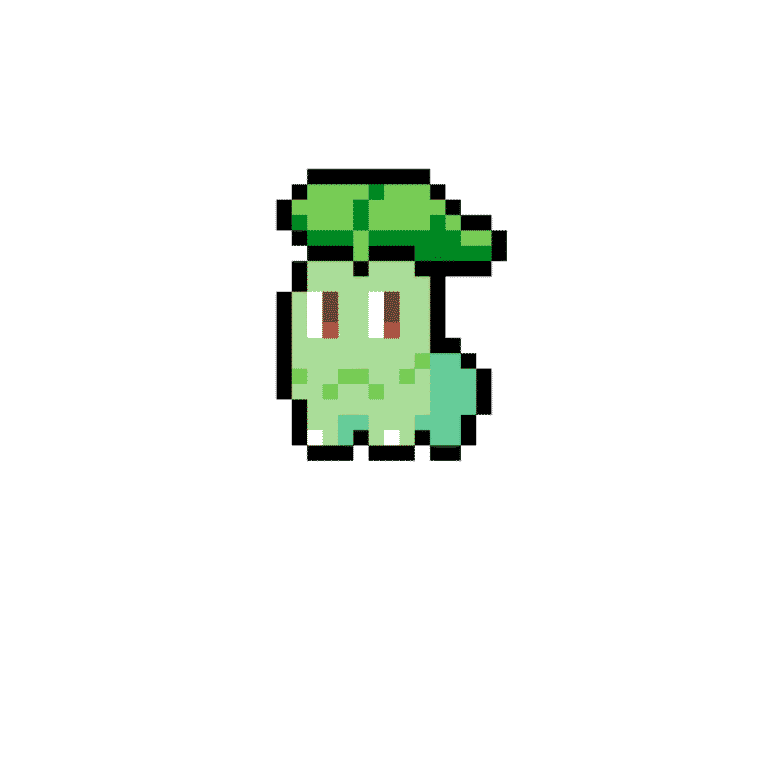 Chikorita – Pokemon Pärlplatta Mönster