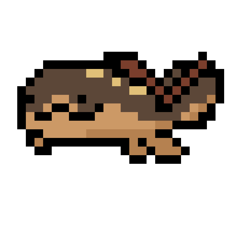 Pärlplatta mönster för clodsire (Pokémon escarlata y purpura)