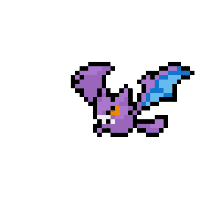 Crobat – Pokemon Pärlplatta Mönster