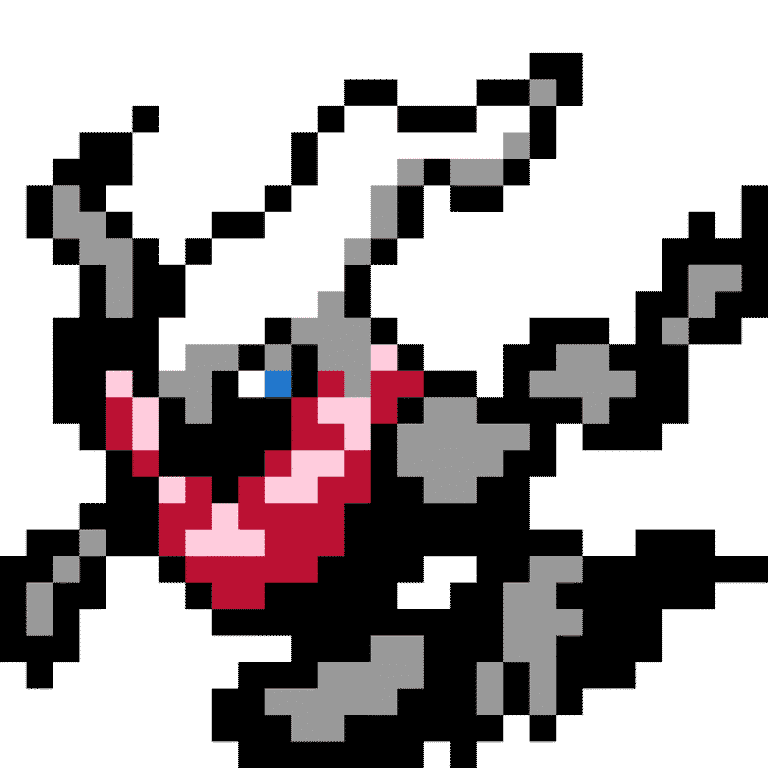 Darkrai :o – Pokemon Pärlplatta Mönster