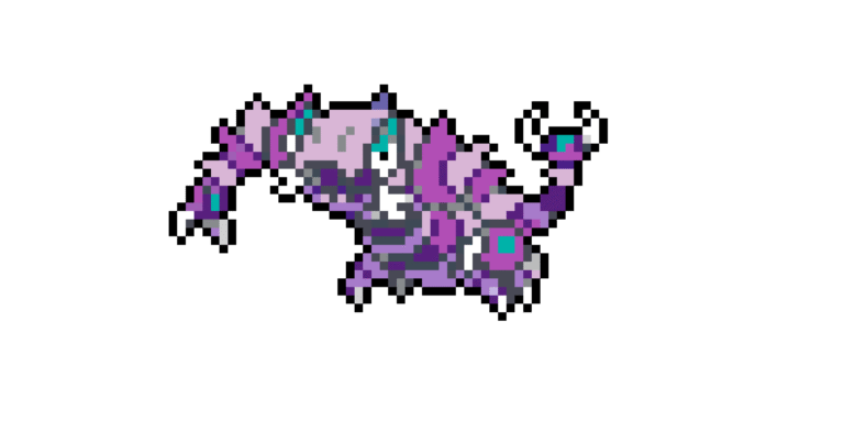 Drapion – Pokemon Pärlplatta Mönster
