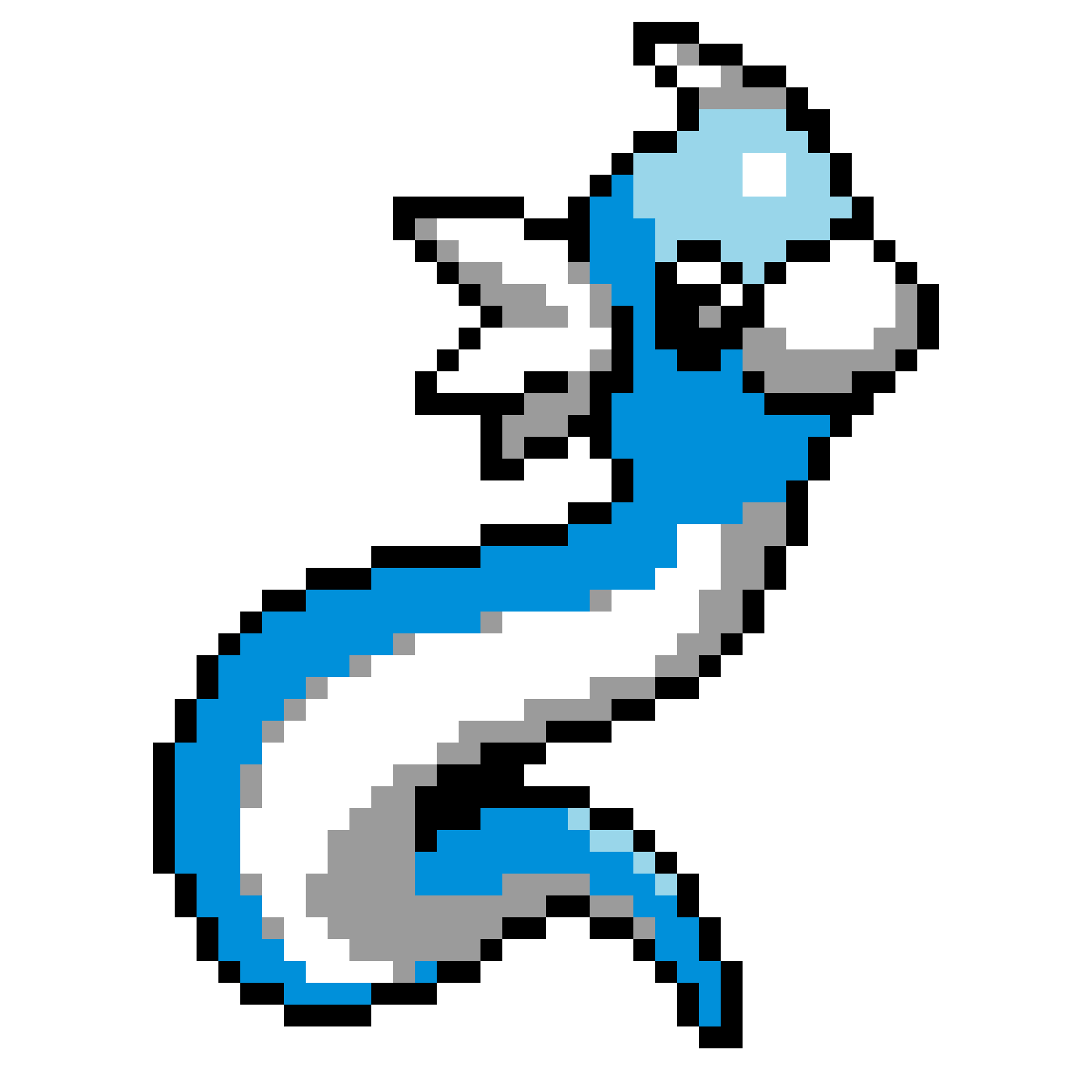 Pärlplatta mönster för Dratini