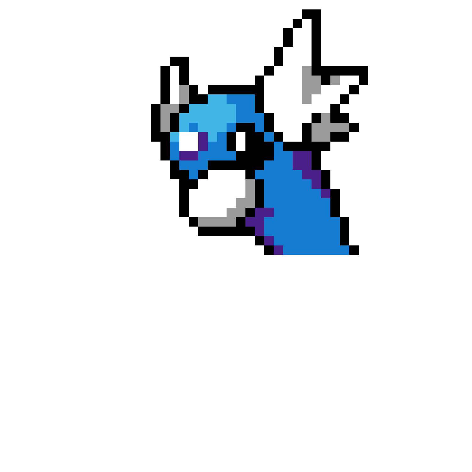 Pärlplatta mönster för Dratini