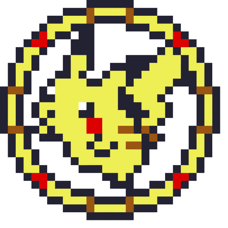 Drömfångare – PIKACHU – Pokemon Pärlplatta Mönster