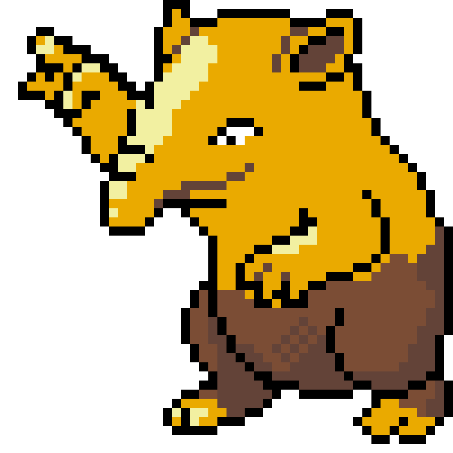 Pärlplatta mönster för Drowzee