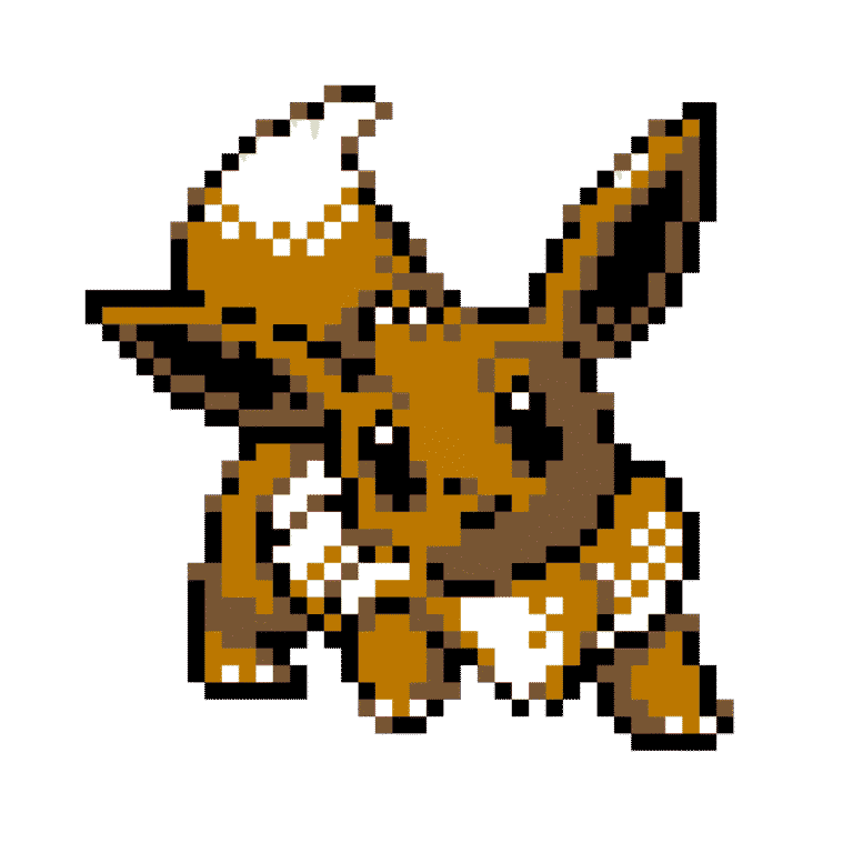 Eevee – Pokemon Pärlplatta Mönster