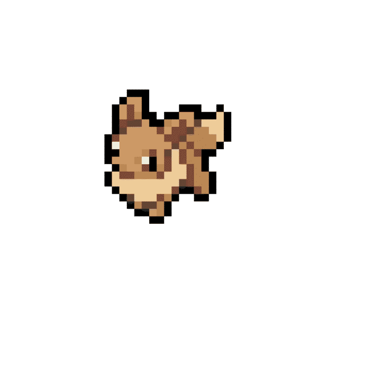 Eevee – Pokemon Pärlplatta Mönster