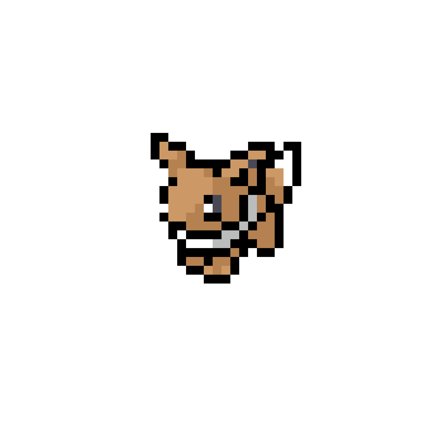 Pärlplatta mönster för Eevee pkdx