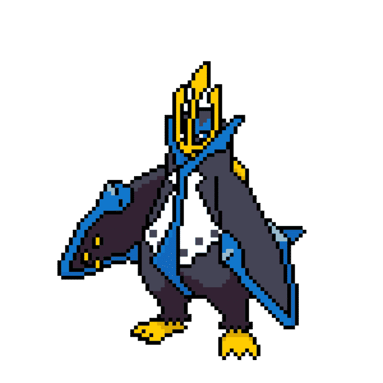 Empoleon – Pokémon – Pokemon Pärlplatta Mönster