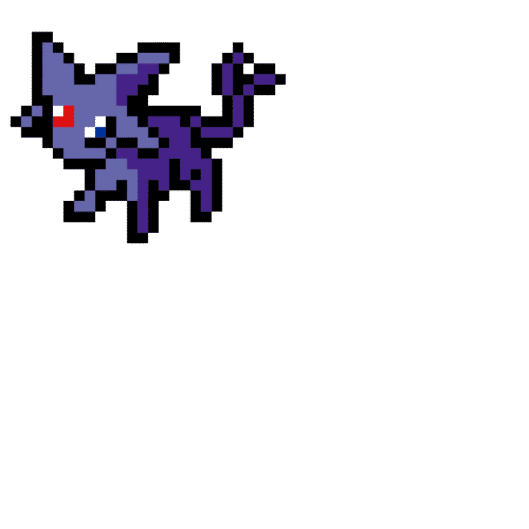 ESPEON – Pokemon Pärlplatta Mönster